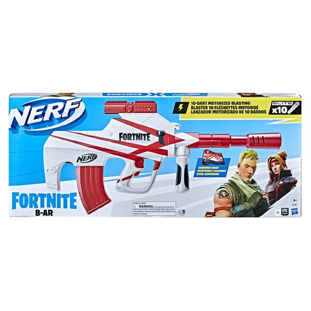 NERF Fortnite B-AR Motorized Dart Blaster