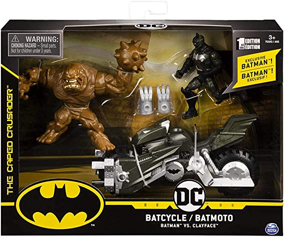 DC Comics Batman Moto-Tank Vehicle with 4-inch Bane Action Figure and Exclusive Batman Action Figure