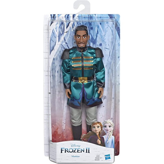 Disney Frozen Mattias Fashion Doll with Removable Shirt Inspired by The Disney 2 Movie - Toy for Kids 3 Years Old & Up