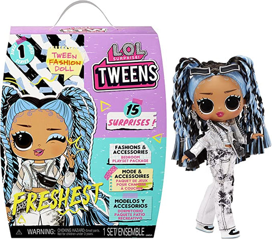 LOL Surprise Tweens Fashion Doll Freshest, 15 Surprises