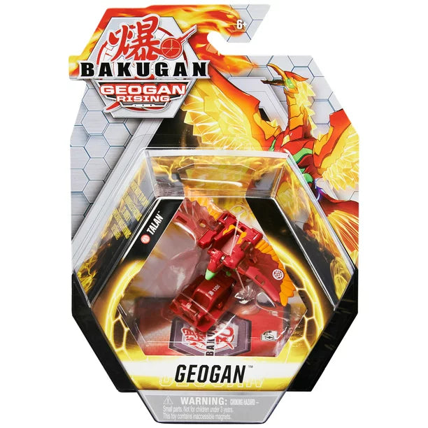 Bakugan Geogan Talan, Geogan Rising Collectible Action Figure and Trading Cards
