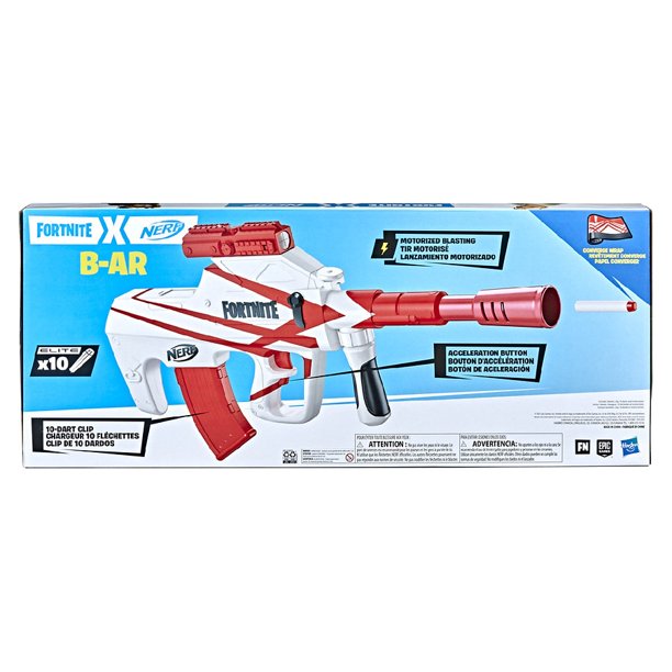 NERF Fortnite B-AR Motorized Dart Blaster