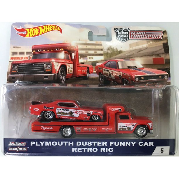 Hot Wheels Plymouth Duster Funny Car & Retro