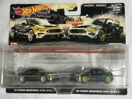 Hot Wheels Premium Car Culture '20 & '21 Ford Mustang RTR Spec 5