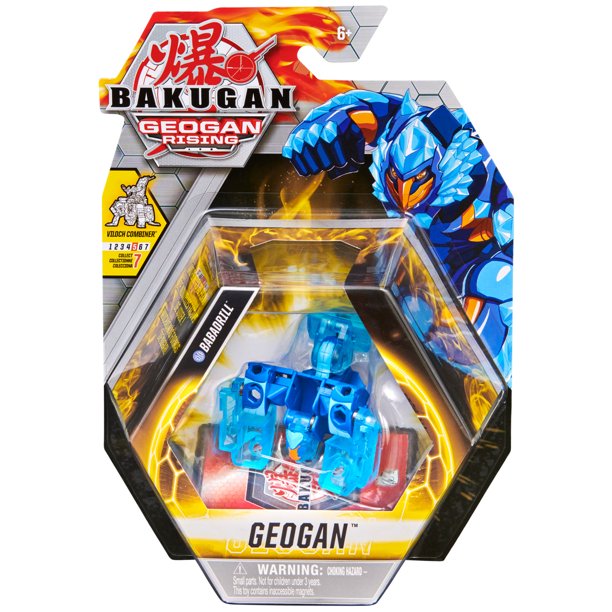 Bakugan Geogan, Babadrill, Geogan Rising Collectible Action Figure and Trading Cards